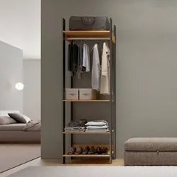 Guarda Roupa Closet Industrial com Cabideiro 4 Prateleiras TW402 Freij