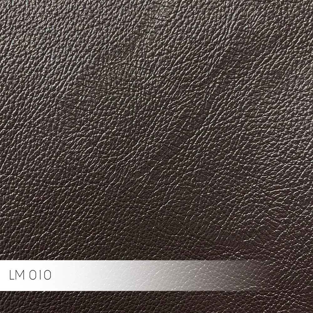 Sofá Decorativo Sala de Estar Lily 3 Lugares 200cm Couro Café G34 - Gran Belo