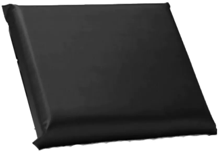 Kit 2 Travesseiro De Espuma Com Capa Impermeável Hospitalar (Preto, Liso)