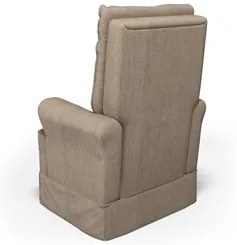 Kit 02 Poltronas de Amamentação e Descanso Com Balanço Laís G05 Linho