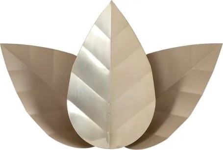 Arandela Aluminio Dourado Ouro Wild Fall