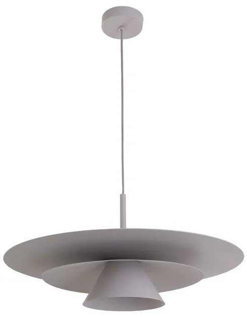 Pendente Led Aluminio 7W 2700K 60Cm Plie - AREIA