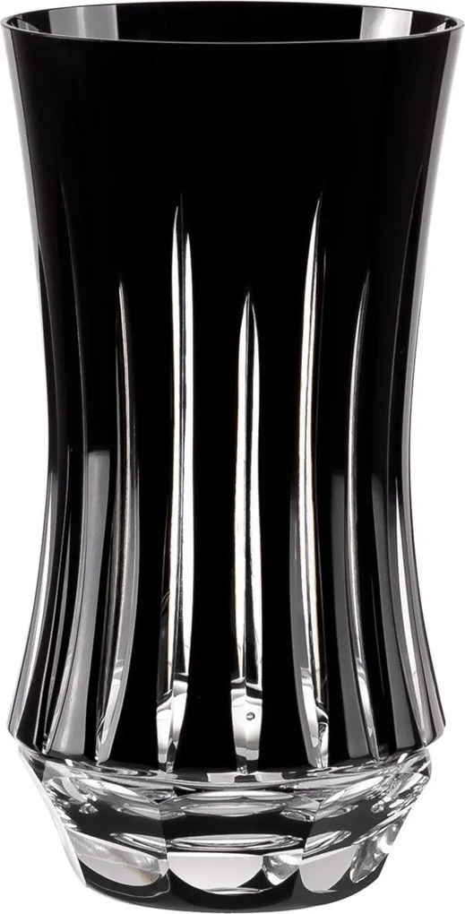 Copo de Cristal Lapidado Long Drink 19 - Preto - 66 Preto - 66