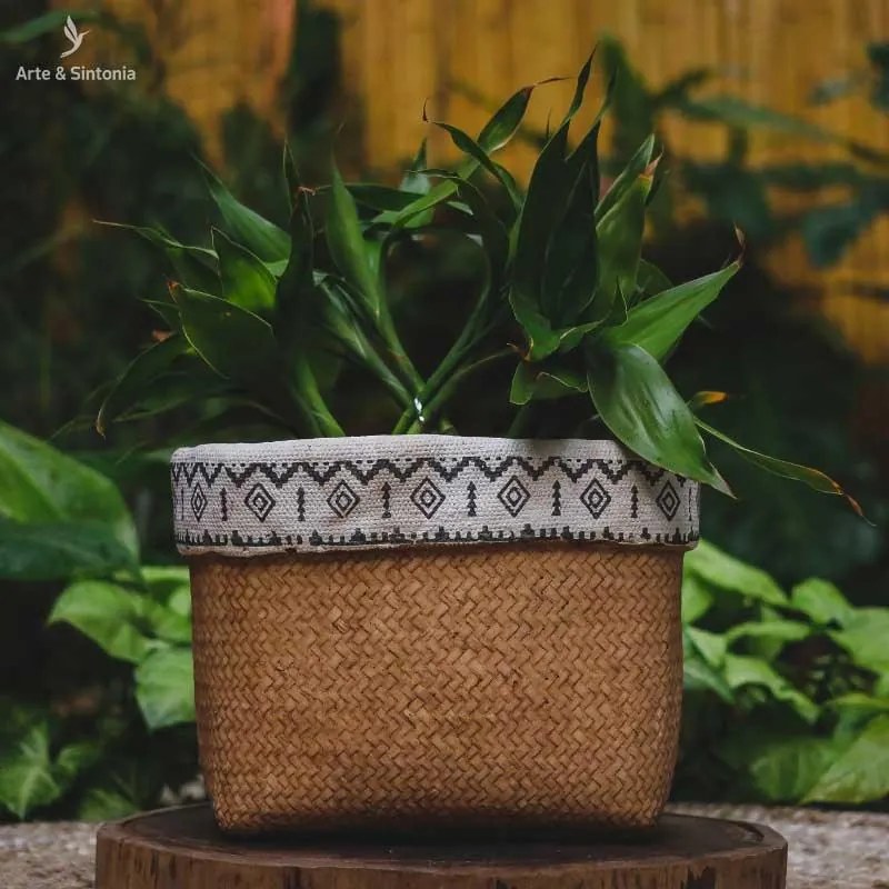 Vaso de Cimento Étnico