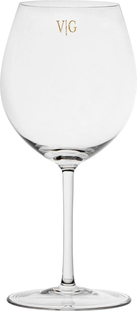 Taça de Cristal Mozart Basic Artesanal P/ Vinho Cabernet 700ml  Incolor