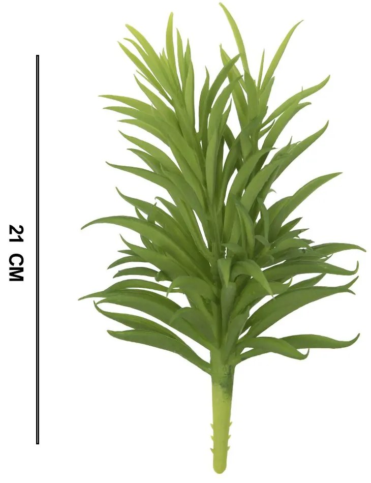Folhagem Artificial Suculenta 21cm - D'Rossi