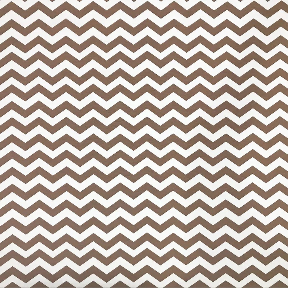 Tecido Belize Estampado Zig Zag Bege D81 01 Metro - D'Rossi