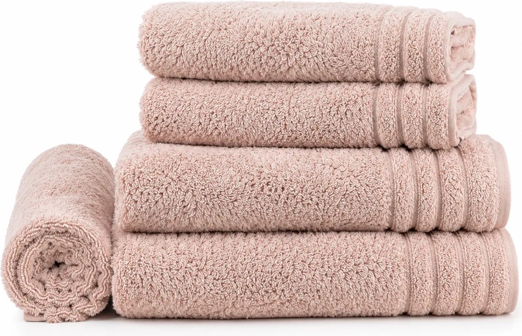 Jogo de Banho 5 Peças Trussardi 100% Algodão Imperiale - Soft Rose Soft Rose