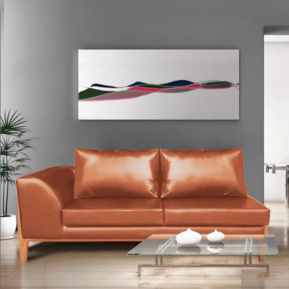 SOFA 2 LUGARES JUDY CORANO BASE MADEIRA DROSSI - Nozes