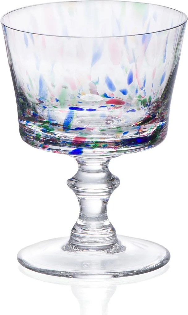 Taça de Cristal Lisa p/ Sobremesa 245ml Candy Colors