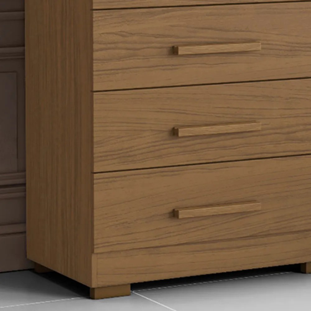 Cômoda para Quarto com 8 Gavetas 136cm Sirlei A09 - D'Rossi - Atacama