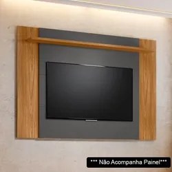 Prateleira Decorativa Multiuso 218cm 1 Peça Prime L06 Nature Fosco - M