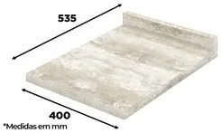 Tampo Para Balcão 40cm Americana Calcare - Henn