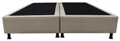 Base Box para Cama Casal Queen 158x198cm Bipartido Liz S05 Sintético B