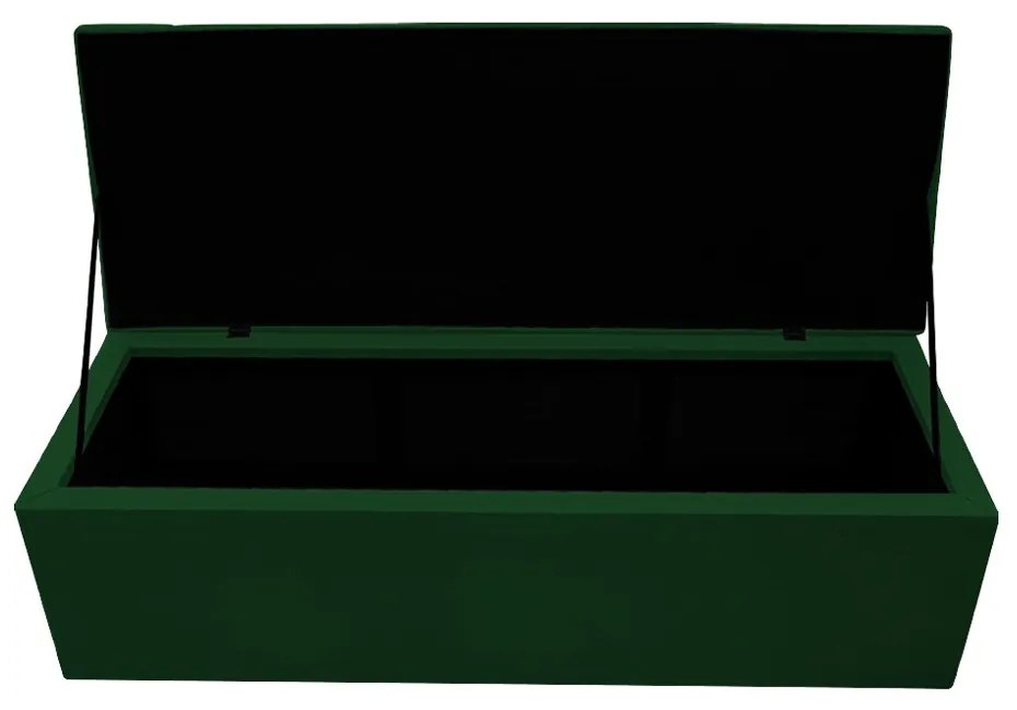 Calçadeira Copenhague 195 cm King Size Suede Verde - ADJ Decor