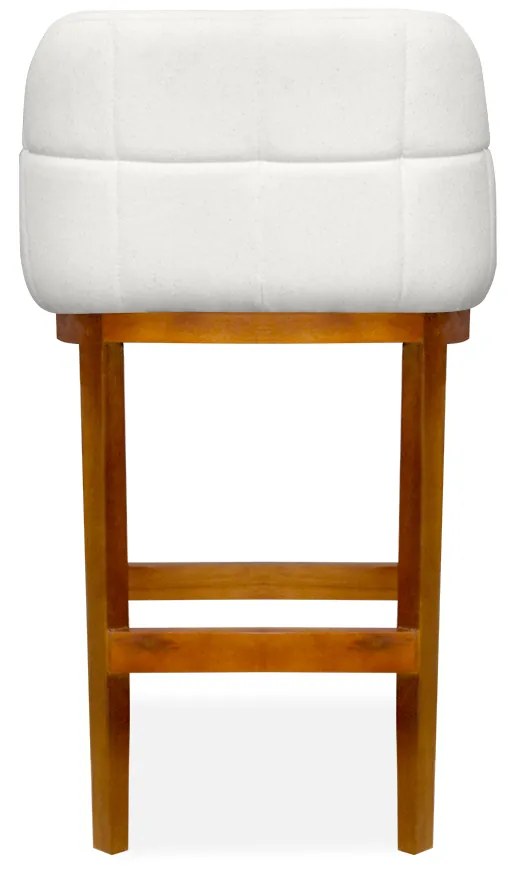 Banqueta Decorativa Talyta Linho Bege