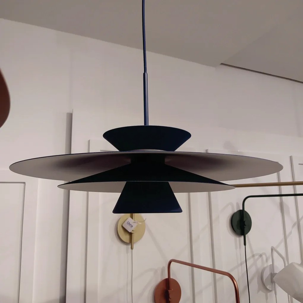 Pendente Tule Led Ø50X30Cm 26,5W Bivolt - Usina 19800/50 (FN-F - Fendi Fosco, 3000k)