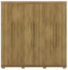 Guarda Roupa Casal 218cm 6 Portas Bolty Nature V02 - Mpozenato