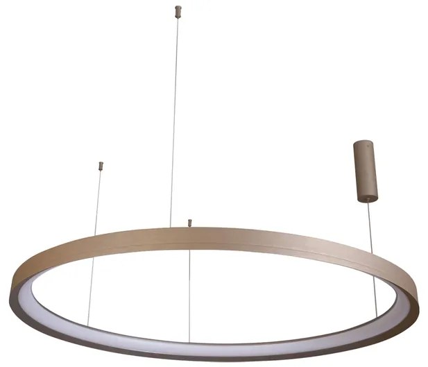 Pendente Led Metal Alum&amp;amp;#xED;nio 60w 3000k Giro - FENDI