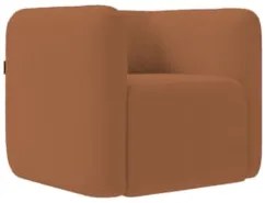 Poltrona para Sala de Estar Decorativa Kit com 2 Maggie Z08 Boucle Ter