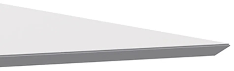 Mesa de Jantar Leka 135 cm Off White Base Ypê - D'Rossi