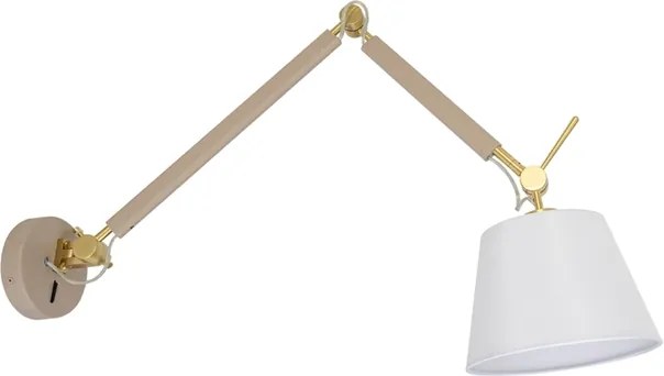 Arandela Metal Tecido Fendi Drain