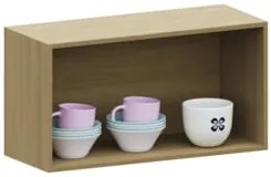 Armário de Cozinha Aéreo 80cm 2 Portas Mirella Freijó L01 - Mpozenato