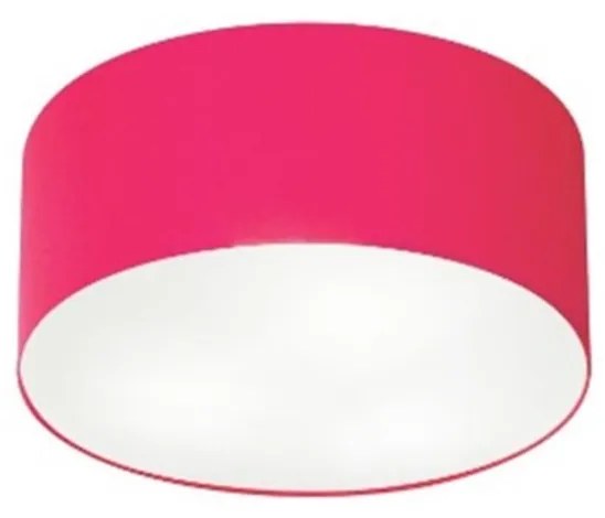 Plafon Para Sala Cilíndrico SL-3010 Cúpula Cor Rosa Pink