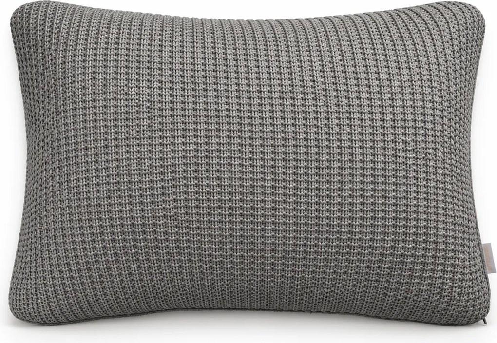 Almofada Literie Tricot Cléa 35x50cm Gris