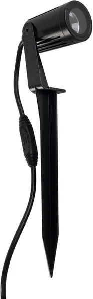 Espeto Led Aluminio Preto 4W 320Lm Ip67 3000K S.Ground