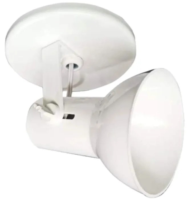 Spot B1 Simples Copinho PVC 1x E27 Led Bulbo Branco - Bivolt