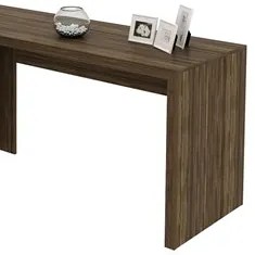 Mesa de canto para Home Office ME4116 Nogal - Tecno Mobili