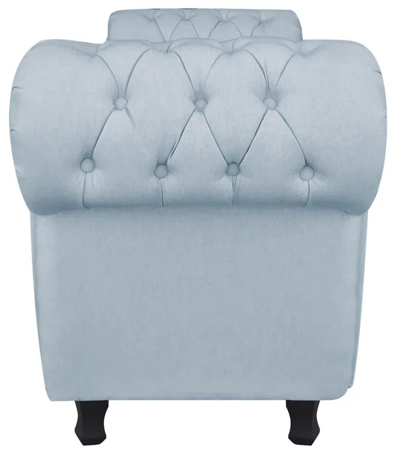 Recamier Baú Grécia 140 cm Linho M11 - D'Rossi - A05 Cinza