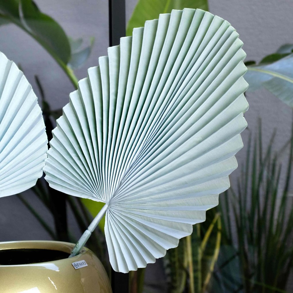 Folha Artificial de Latânia Azul 83 cm - D'Rossi