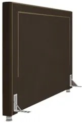 Cabeceira Cama Box Casal 140cm Mali Z37 Veludo Marrom - Mpozenato