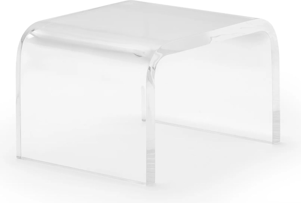 Banco de Acrilico Curve - MDO1  MDO1