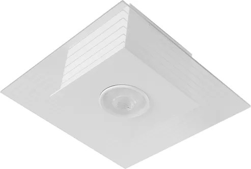 Plafon Sobrepor Aluminio Acrilico Monaco - BRANCO