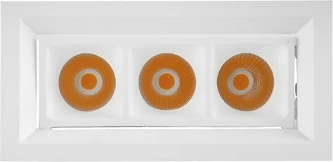 Plafon Led De Embutir 12w 30&amp;amp;#xB0; 2700k New Pixel - BRANCO