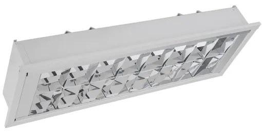 Luminaria Embutir Chapa Aco Branco