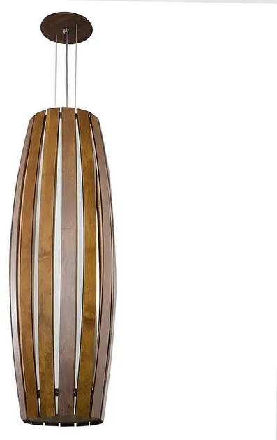 Pendente Madeira Imbuia Barril