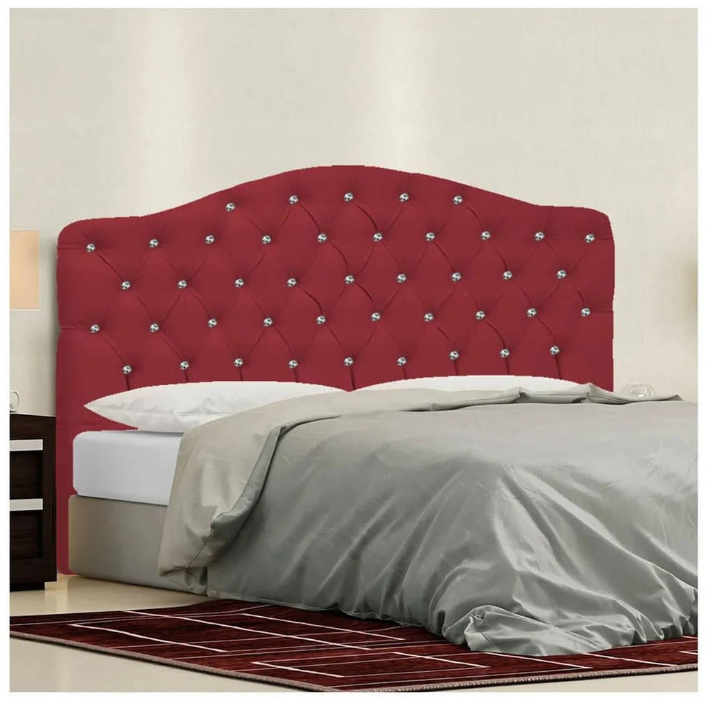 Cabeceira Solteiro Florence P04 90 cm Suede - ADJ Decor