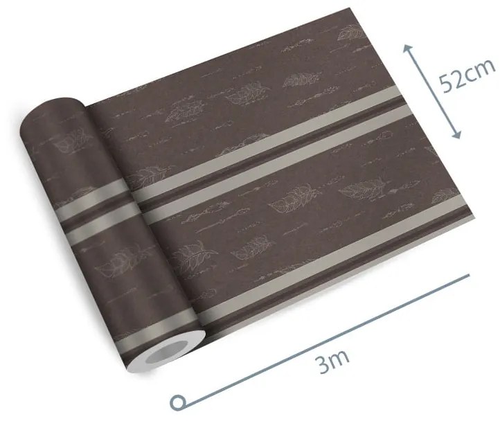 Papel de Parede Listrado Com Plumas