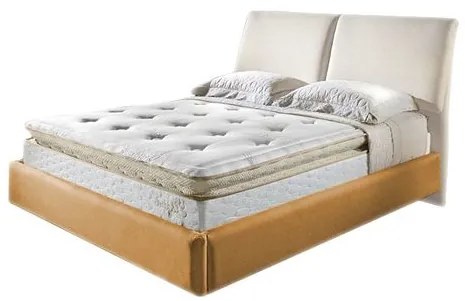 Cama One Touch Caramelo e Bege para Colchão Casal 138cm - 64006 Sun House