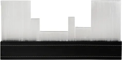 Arandela Led Rocha E Metal Preto 12w 3000k Contemp Skyline