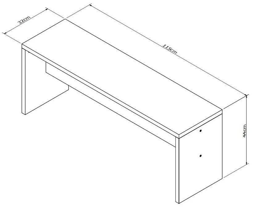 Conjunto Completo Com Mesa De Jantar E 2 Bancos Liv - Preto