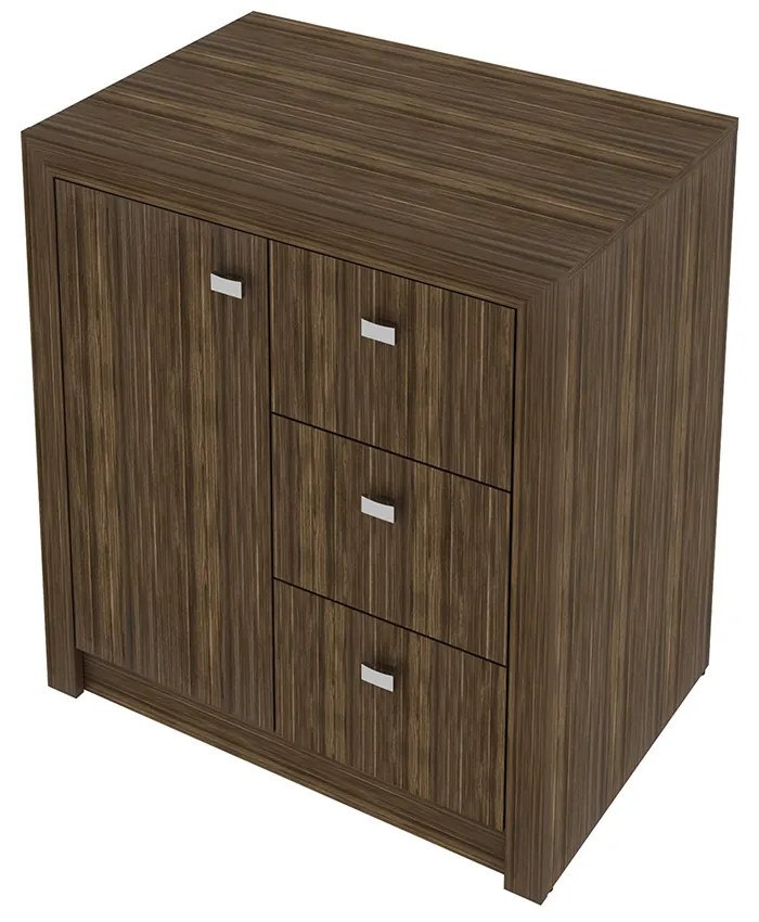 Balcão para Escritório Home Office ME4111 MDP Nogal G69 - Gran Belo