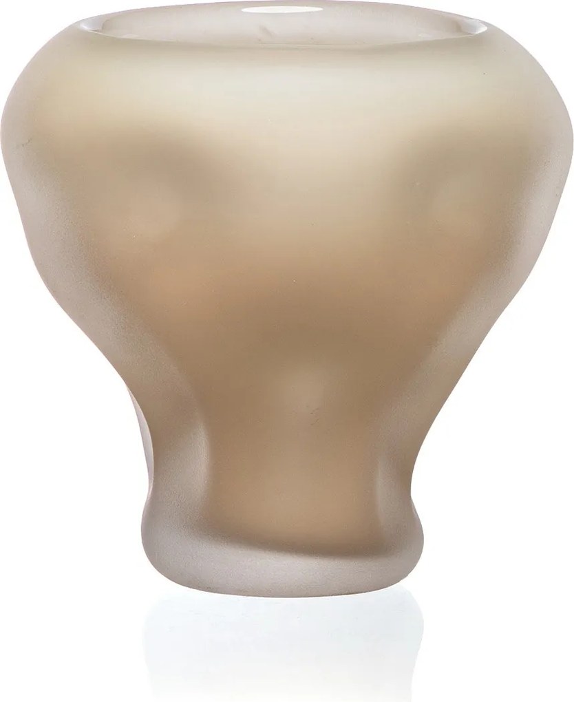 Vaso de Murano Peonia Matte - Champagne  Champagne