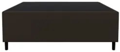 Base para Cama Box Casal 138x188cm Hit Z04 Suede Marrom - Mpozenato