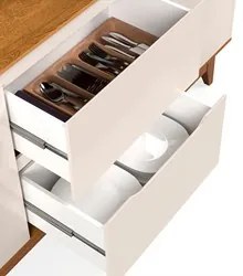 Buffet Aparador para Sala de Jantar 163cm Flow Off/Freijó - EJ Móveis