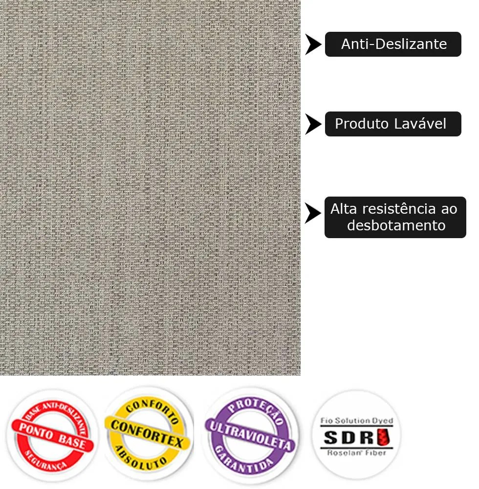 Tapete Para Sala de Estar New Bouclê 2,50x3,00 Vulcan G57 - Tapetes São Carlos